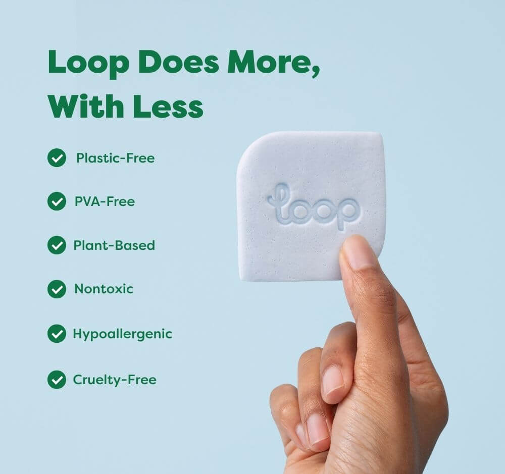 Loop Detergent Tile – Fresh Linen - 1 box