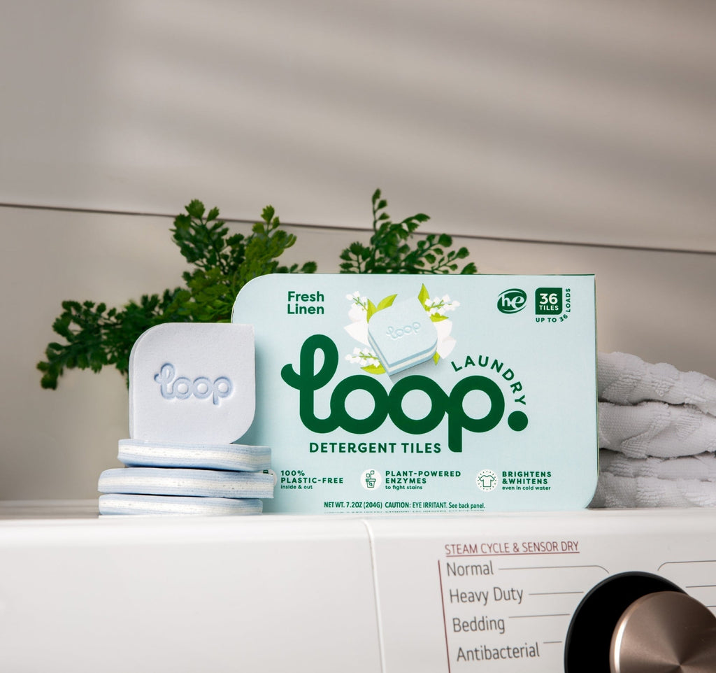 Loop Detergent Tile – Fresh Linen - 1 box