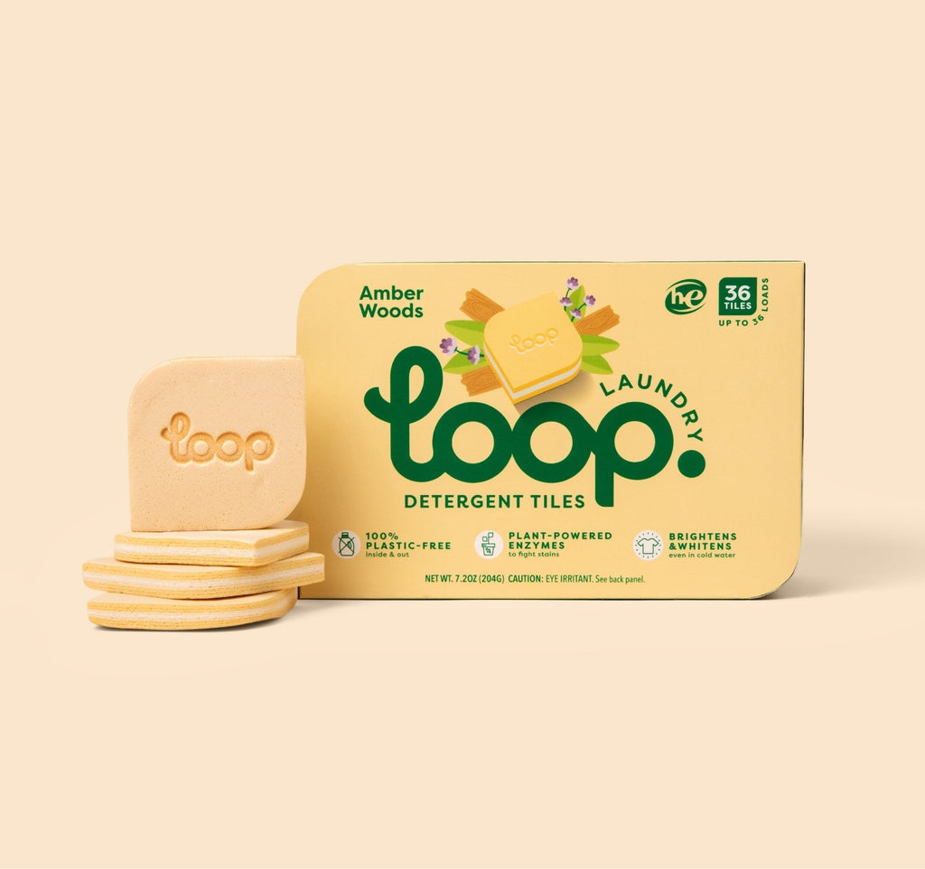 Loop Detergent Tile – Amber Woods - 1 box
