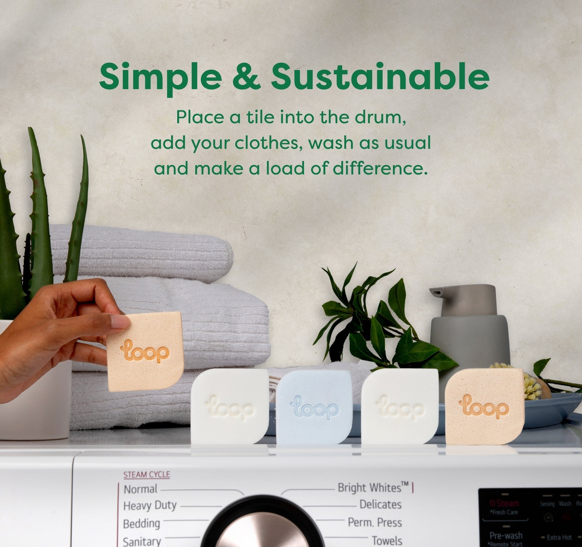 Loop Detergent Tile – Amber Woods - 1 box