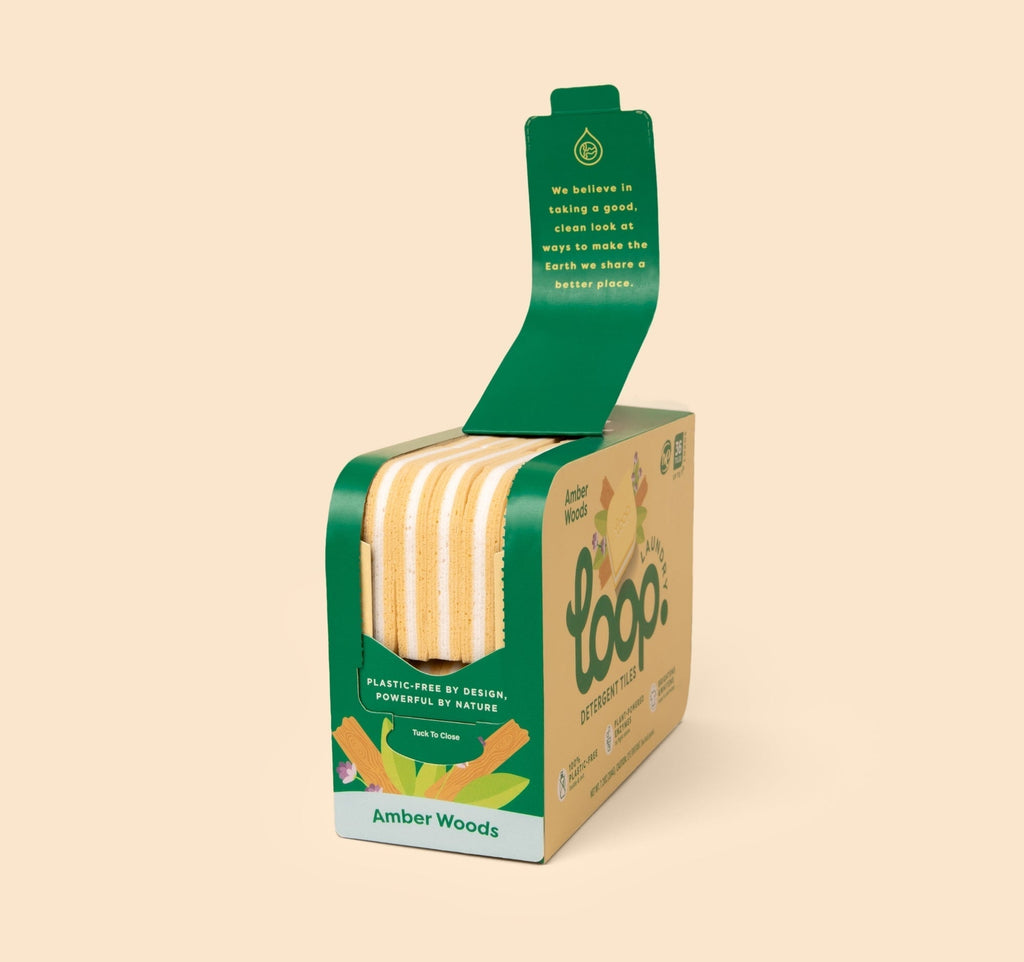 Loop Detergent Tile – Amber Woods - 1 box